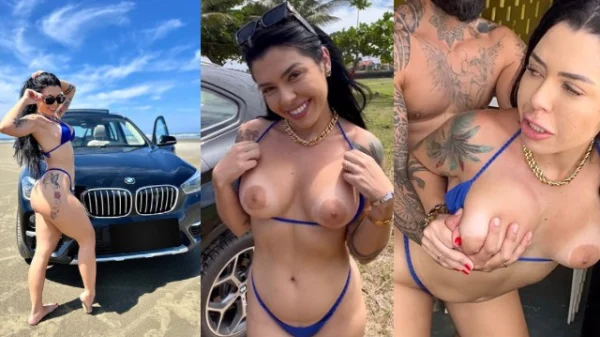 Morena de tetas grandes chupa rola com tesão no sexo